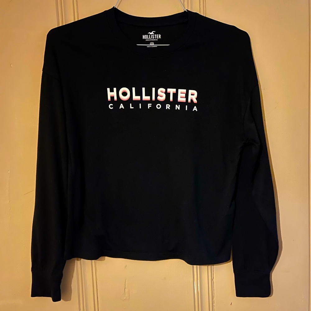 Hollister Black Long Sleeve Shirt